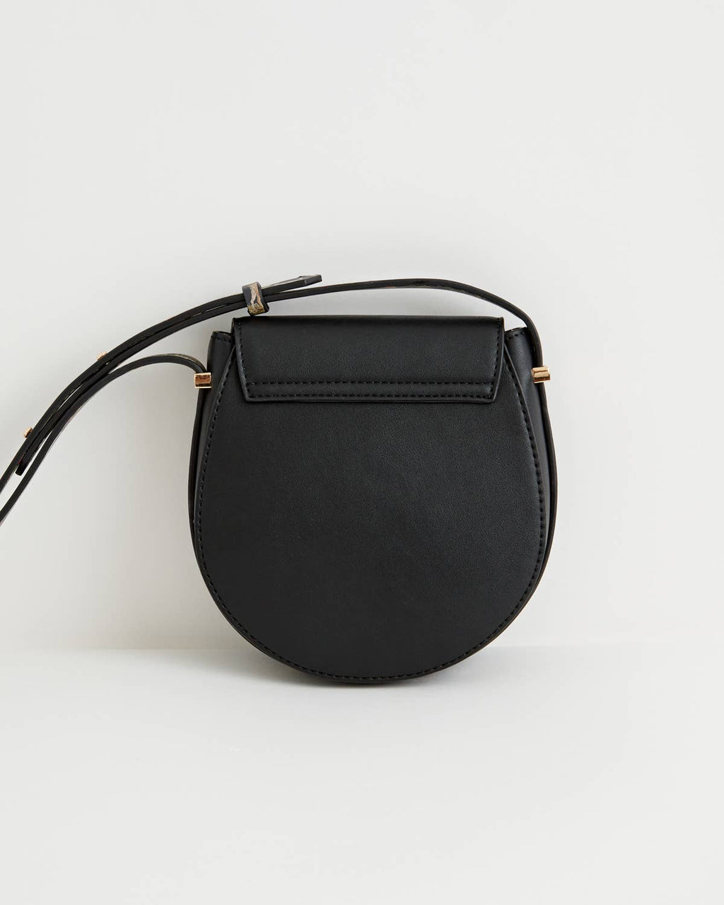 A Night's Tale Saddle Purse Black - UK, US & EU