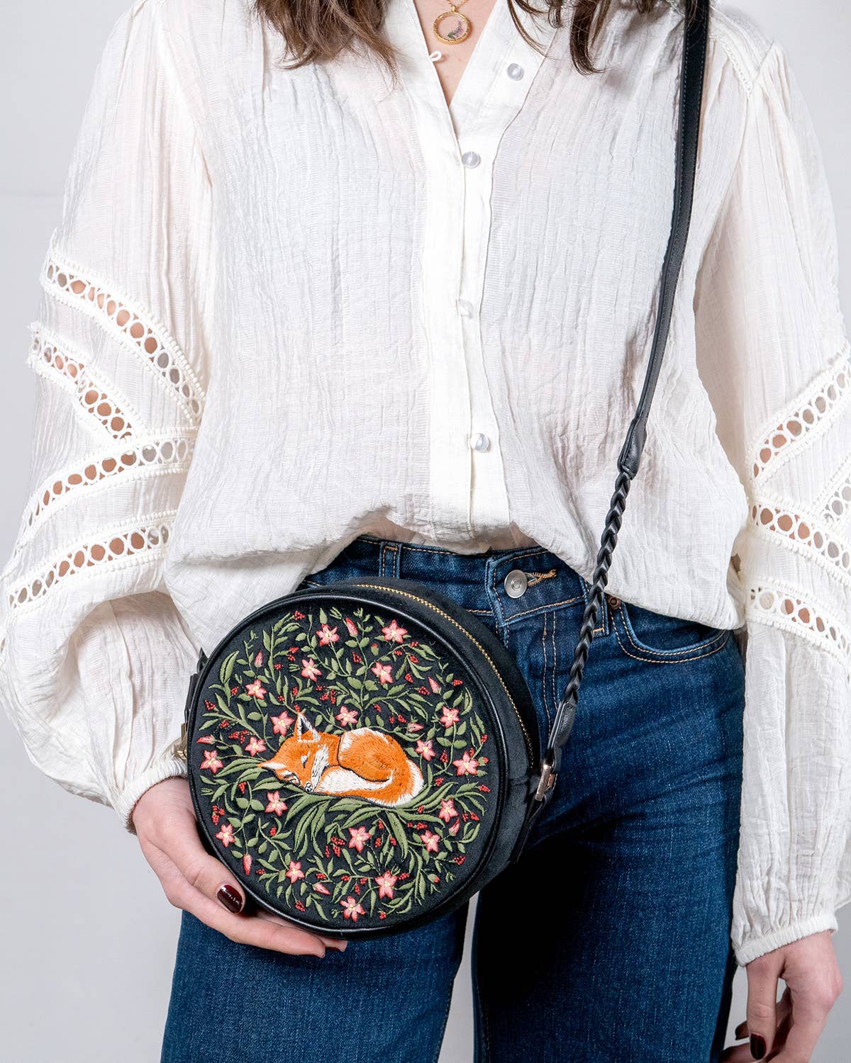 FABLE Sleepy Fox Circle Purse - UK & EU