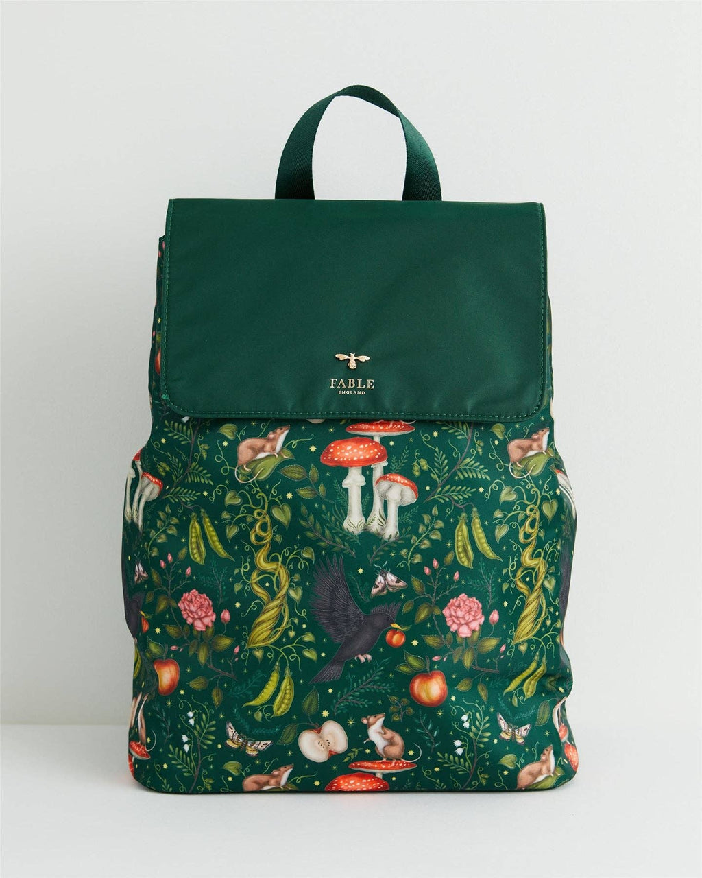 Catherine Rowe's Into the Woods Green Backpack - US, UK & EU