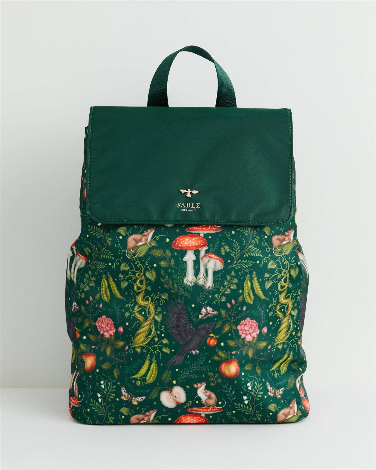 Catherine Rowe's Into the Woods Green Backpack - US, UK & EU