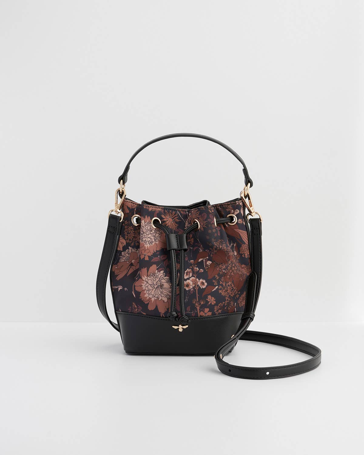 Deco Bloom Black Bucket Purse - UK, US & EU