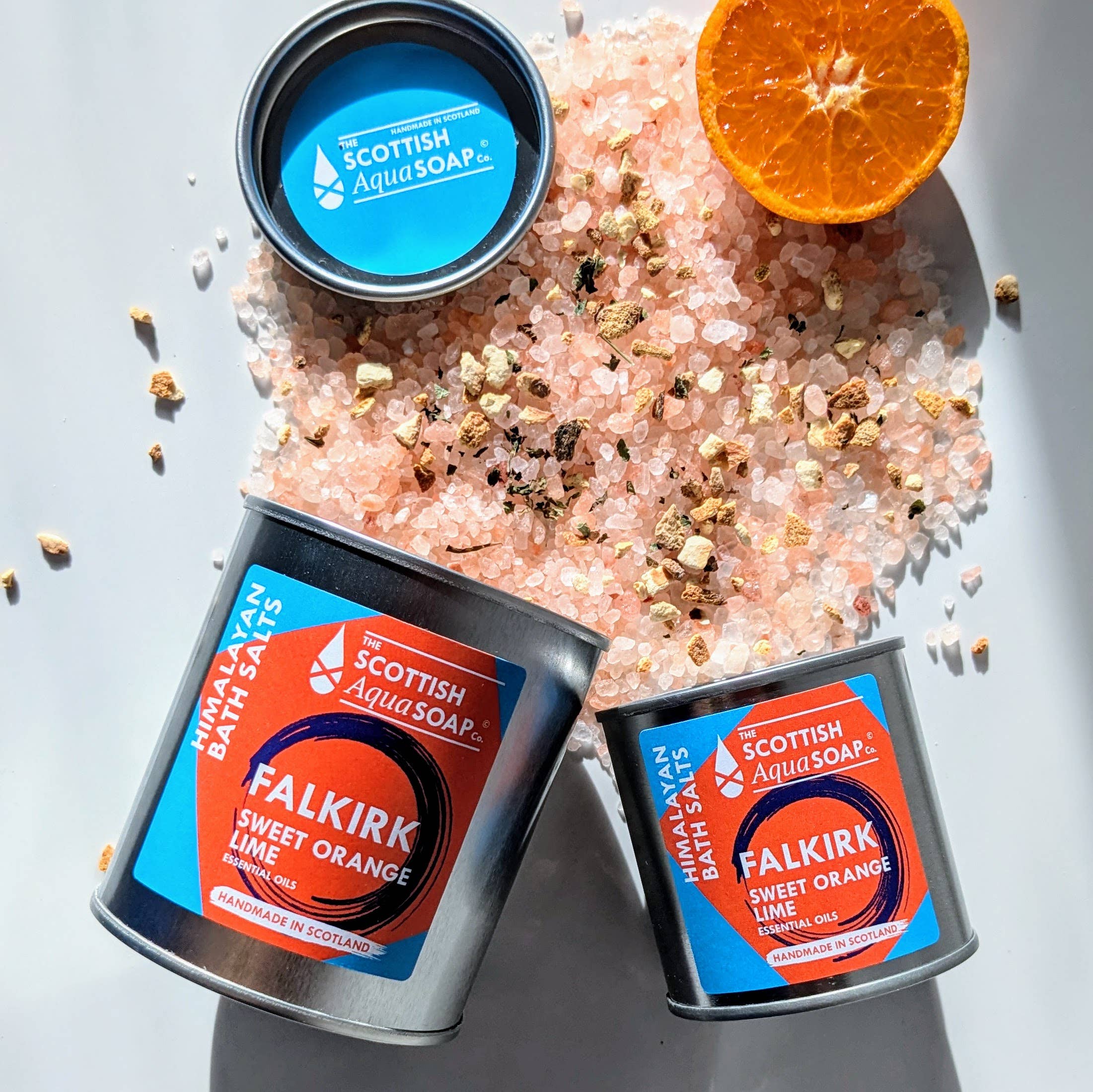 Bath Salts/ Falkirk (Sweet Orange & Lime)/ 300g
