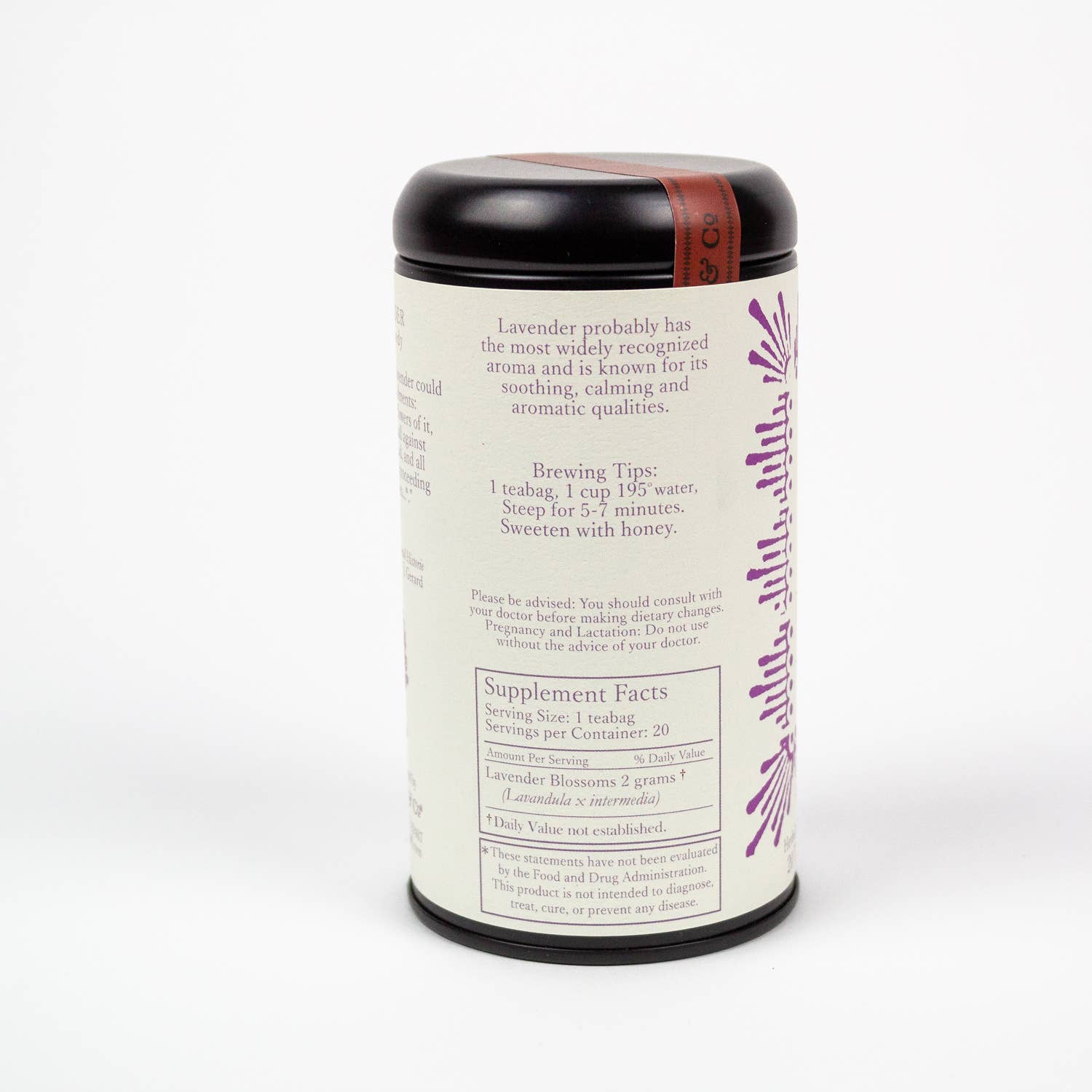 Colonial Remedies No. 8 - Pure Lavender Tea Bags