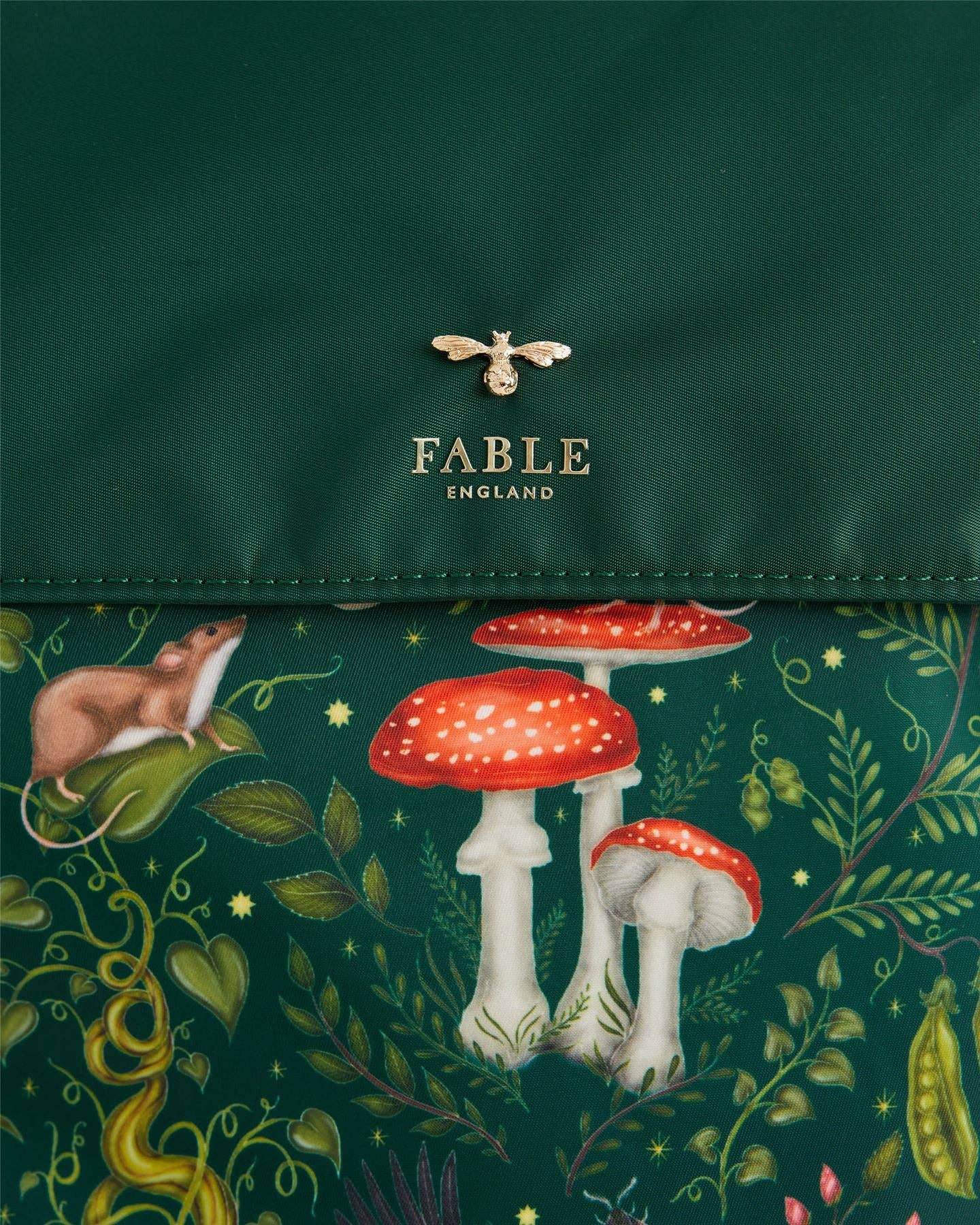 Catherine Rowe's Into the Woods Green Backpack - US, UK & EU