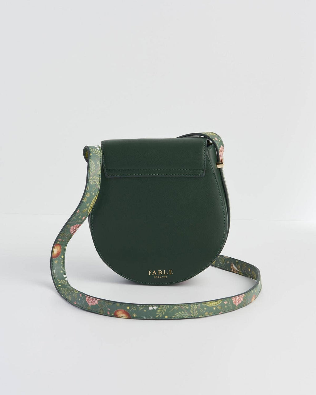Into the Woods Green Saddle Purse - UK, US & EU