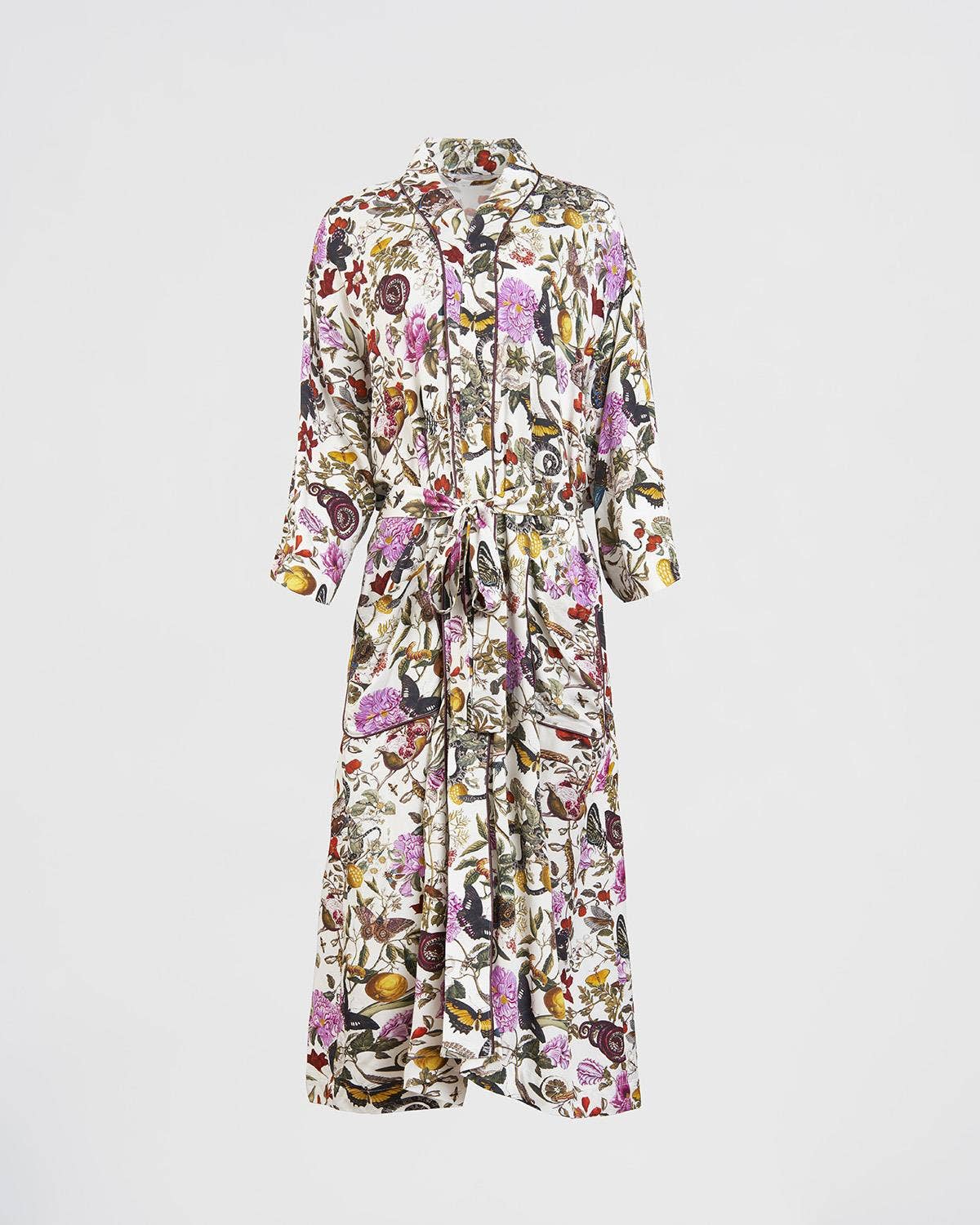 Floral Engravings Kimono - US Only