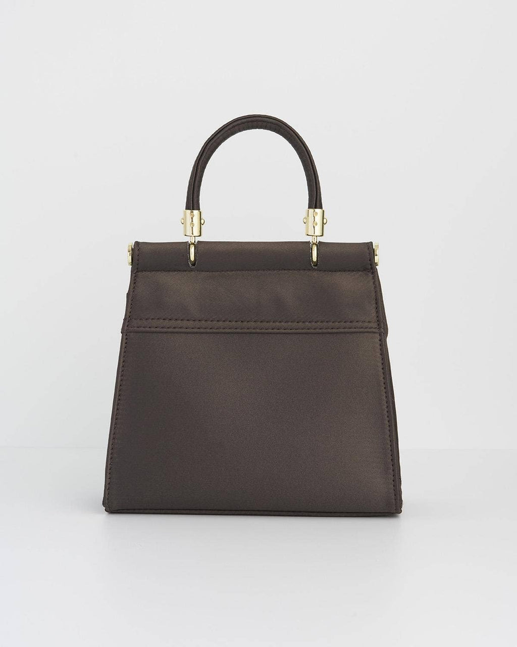 Wolf & Moon Embroidered Charcoal Satin Tote - UK, US & EU