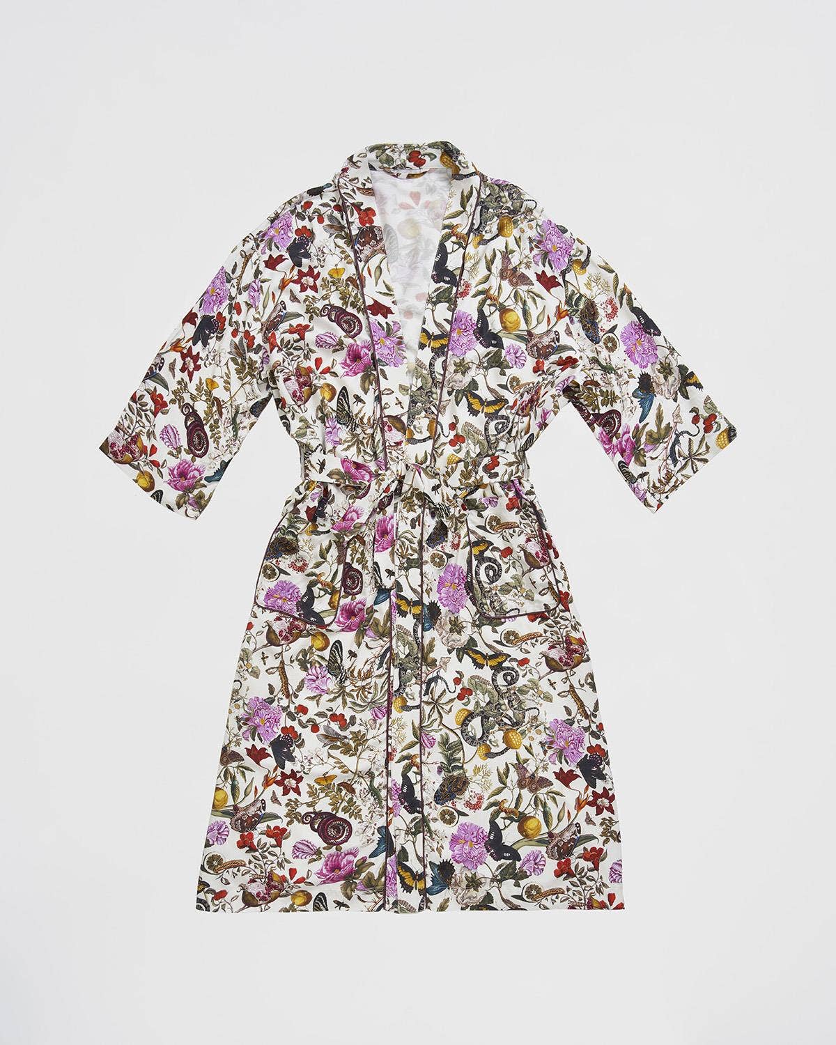 Floral Engravings Kimono - US Only