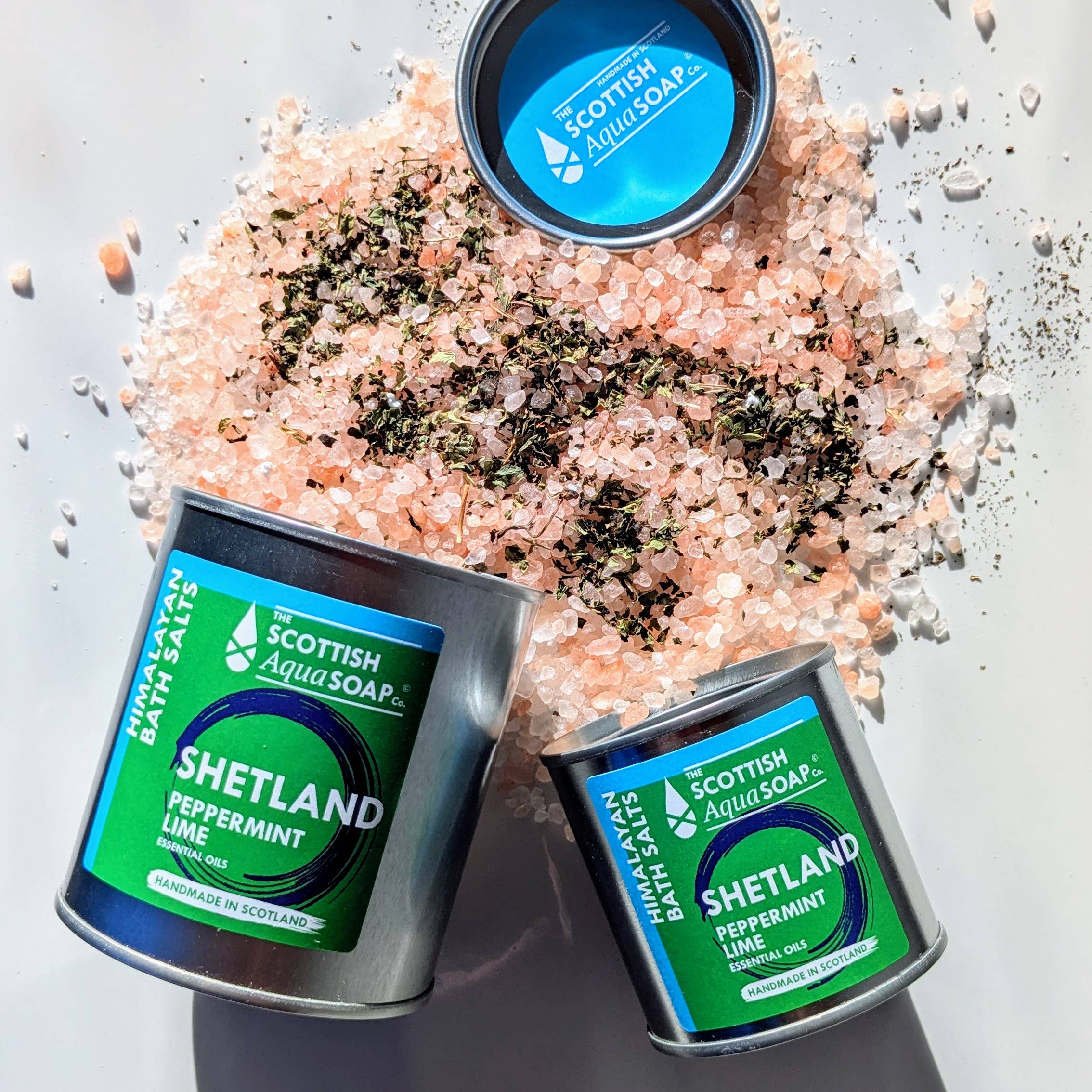 Bath Salts/ Shetland (Peppermint & Lime)/ 300g