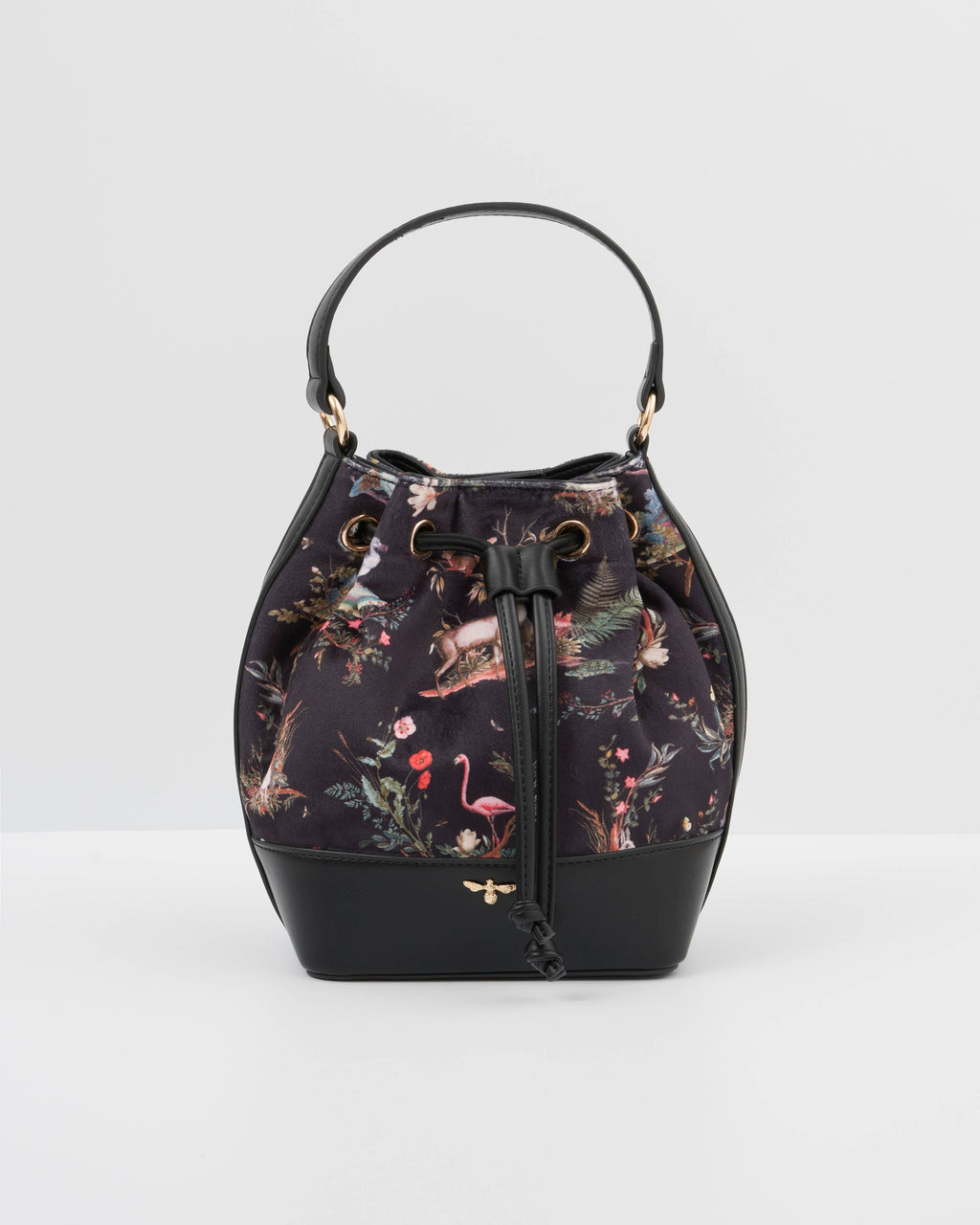 Wonderland Black Bucket Bag - UK, US & EU